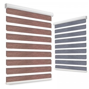 Rèm cầu vồng hãng FINEPLUS (HC Blinds) - Mã Woodlook