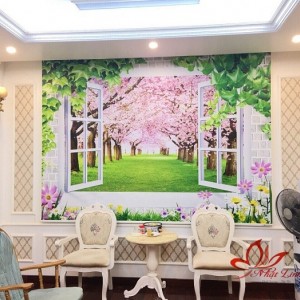 Rèm cuốn tranh 3D - CT01