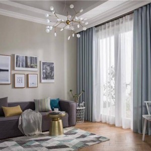 Rèm vải 2 lớp đẹp RV02
