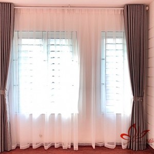 Rèm vải 2 lớp - HL001