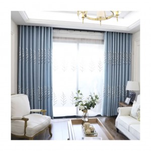 Rèm vải 2 lớp phòng khách - 04