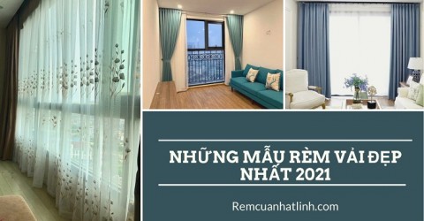 Những mẫu rèm vải đẹp nhất 2021