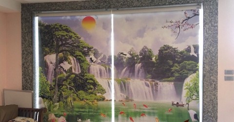 Rèm cuốn tranh và những điều bạn chưa biết